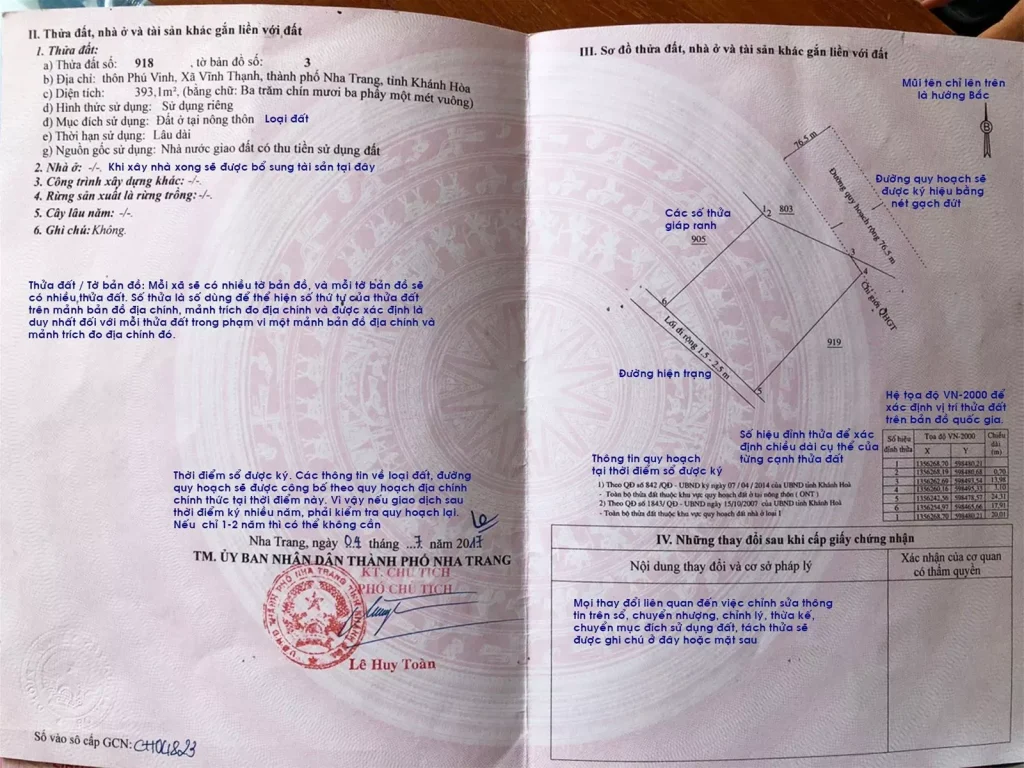 Kiểm tra thông tin quy hoạch